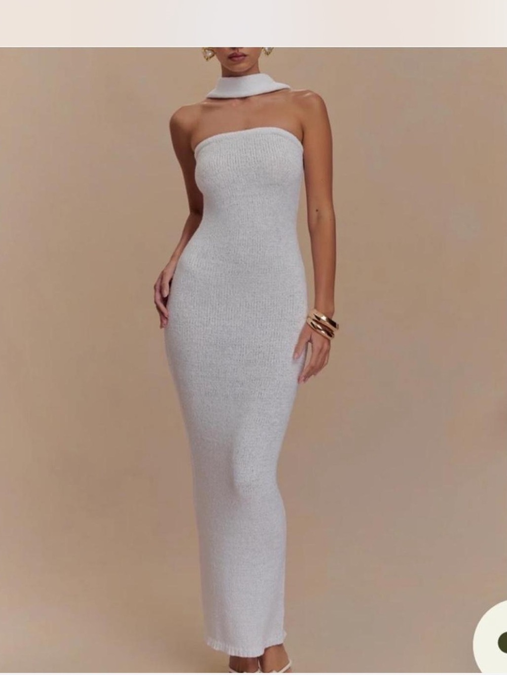 Meshki Andrea Strapless Maxi Dress - Size M